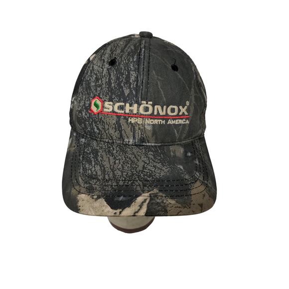 Schonox HPS North America Camo Strapback Hat OSFM Embroidered Logo OC Cap - Picture 1 of 10